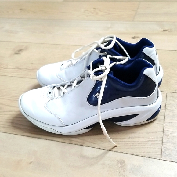 And Mens Basketball Shoes White Leather 